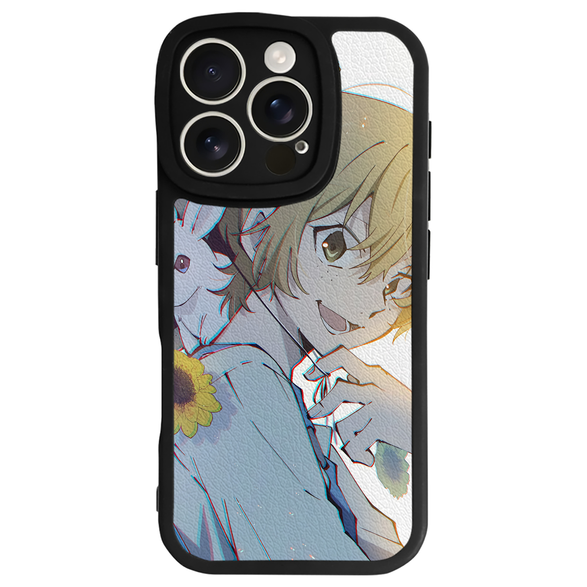（画像用） 文豪ストレイドッグス Bungo Stray Dogs 【iPhone 16シリーズ対応】シリコンスマホケース（レザー調） 材質：シリコン